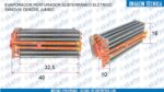 EVAPORADOR PERFURADOR SUBTERRÂNEO ELÉTRICO SANDVIK DD422IE JUMBO COBRE SKAFER - Imagem 6