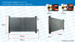 CONDENSADOR UNIVERSAL 14 X 24 2 FILAS TUBO 2 ELETROS COBRE  SKAFER - Imagem 7