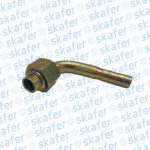 CONEXÃO 10MM 90° FÊMEA AÇO