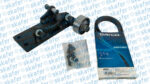 KIT SUPORTE COM CORREIA FORD RANGER/F1000/GM S10 MOTOR MAXION 2.5 PARA SANDEN PK