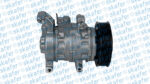 COMPRESSOR TOYOTA HILUX 2.8 DIESEL 2016 À 2017 10SRE11C 7PK 600372 XZC312 BC447160-9060 BC4471609060 88320-0K660 88320-0K520 88320-0K550 447280-2720 - Imagem 2
