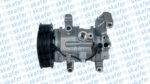 COMPRESSOR TOYOTA HILUX 2.8 DIESEL 2016 À 2017 10SRE11C 7PK 600372 XZC312 BC447160-9060 BC4471609060 88320-0K660 88320-0K520 88320-0K550 447280-2720 - Imagem 3