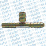 EMENDA 8MM AÇO COM VÁLVULA R134A SEM CLIP 6116