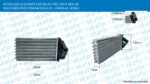 RADIADOR AR QUENTE FIAT PALIO FIRE WEEKEND IDEA SIENA STRADA 7082319 BC116120-4490RC 15001020AM ORIGINAL DENSO - Imagem 6