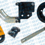 KIT SUPORTE COM CORREIA VOLVO 230/260/310/360 MOTOR MWM SANDEN CANAL A