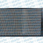 CONDENSADOR JOHN DEERE COLHEITADEIRA 1175 1185 COBRE 8APP DQ12550 CQ154766 SKAFER