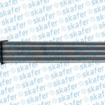 EVAPORADOR MASSEY FERGUSON COLHEITADEIRA DE GRÃOS 32 34 36 38 40 3310828M91 SKAFER