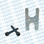 FIXADOR H 2 FUROS PARA FIXAÇÃO VÁLVULA BLOCK UNIVERSAL 2060 DR502919 DR502.919