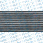 CONDENSADOR CASE QUADTRAC STEIGER NEW HOLLAND TRATOR T9 TUBO ALETAS 84203530 440201-00010A SKAFER