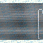 CONDENSADOR JOHN DEERE CATERPILLAR RETROESCAVADEIRA 120D 135D 85D 2008 ADIANTE 314 SEM FILTRO