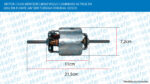 MOTOR CAIXA MERCEDES BENZ VOLVO CAMINHÃO ACTROS FH 2002 EM DIANTE 24V SEM TURBINA 0130111130 ORIGINAL BOSCH - Imagem 4