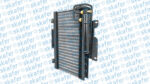 CONDENSADOR TRATOR SERIE T7 CNH NEW HOLLAND NOVO MODELO MENOR COM FILTRO SECADOR 8C707500M, 47981847 TUBO ALETAS SKAFER - Imagem 3