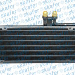 RADIADOR DE ÓLEO MASSEY FERGUSON TRATOR 4292 4297 4298 4299 MOTORES SISU 420DS PERKINS 1104A 3780458M1 3780458M2 3780458 3780458M1ORIG MNY40258101B4M SKAFER