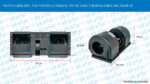 MOTOR CAIXA SPAL T74-71 R100S COM CARACOL 12V 3VL DUAS TURBINAS 6.000H 006-A45 B-22 4178129 82034854 ACV0160440 - Imagem 7