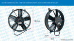 ELETRO UNIVERSAL SPAL 11 X 12V SOPRANTE PERFIL ALTO 6.000H VA03-AP50 C37S - Imagem 5