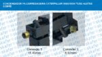 CONDENSADOR PÁ CARREGADEIRA CATERPILLAR 988G 988H 132-3968 1323968 TUBO ALETAS SKAFER - Imagem 8