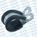 ABRACADEIRA AÇO BORRACHA 13x19 PARA MANGUEIRA 6MM PACOTE 10 UNIDADES