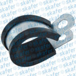 ABRACADEIRA AÇO BORRACHA 16x22 PARA MANGUEIRA 8MM PACOTE 10 UNIDADES