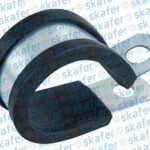 ABRACADEIRA AÇO BORRACHA 19x25 PARA MANGUEIRA 10MM PACOTE 10 UNIDADES