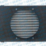 KIT CONDENSADOR E DEFLETOR 14 X 20 SLIM TUBO ALETA COBRE SKAFER