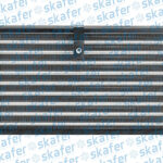 CONDENSADOR TRATOR VALTRA A950 87278800 ACW0790490 TUBO ALETAS SKAFER