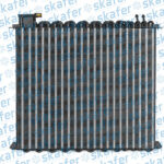 CONDENSADOR CASE TRATOR MX 180 200 220 240 270 COM RADIADOR DE COMBUSTÍVEL 246841A2 246841A1 SKAFER