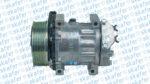 COMPRESSOR JCB MODELO SANDEN PASSANTE 8PK 12V 124M 32008562 320/08562 - Imagem 4