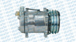 COMPRESSOR SANDEN 5H14 8 ORELHAS 12V 2A 130MM SAIDA PARA CIMA YN437190-0210RC YN4371900210RC 600028 AC.100.116 AC100116 270861 20-10018 - AM 2010018AM 2112 C005 10021050 100028 3384 - Imagem 3