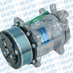 COMPRESSOR SANDEN 5H14 8 ORELHAS 24V 8PK SAIDA PARA CIMA  5385 600079 AC100120 AC.100.120 C014 010021189 2517 647