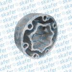 TAMPA TRASEIRA 7H15 COMPRESSOR SCANIA SEM VÁLVULA ALIV RC600123