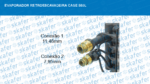 EVAPORADOR RETROESCAVADEIRA CASE 580L - Imagem 7