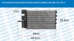 RADIADOR AR QUENTE MOTONIVELADORA CATERPILLAR 12M 14M 16M 12 238-8839 238-8839-06 - Imagem 8