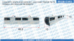 CONJUNTO VENTILACAO NEW HOLLAND CASE TRATOR TM TS FARMALL JXU MAXXUM 180 82002761 - Imagem 6