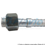 CONEXÃO 12MM RETA ALUMÍNIO 6086