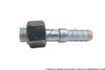 CONEXÃO 12MM RETA ALUMÍNIO 6086