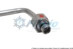 TUBO CONDENSADOR PARA FILTRO FORD CARGO 650128 DENSO ALUMINIO - Imagem 3