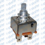 INTERRUPTOR UNIVERSAL ROTATIVO DE 5 PINOS 3 VELOCIDADES E 4 POSIÇÕES