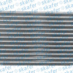 CONDENSADOR TRATOR CNH CASE NEW HOLLAND TL 75 85 95 FARMALL 80 95 87542953 TUBO ALETAS SKAFER