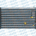 EVAPORADOR VOLVO PÁ CARREGADEIRA SERIE C 11104083 VOE11104083 11007372 VOE11164618 11164618 93333 81239 80258 80708 81002 111004083 11412984 15042557 11080590 SKAFER