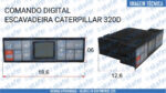 COMANDO DIGITAL CATERPILLAR ESCAVADEIRA 320D - Imagem 5