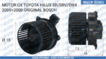 MOTOR CAIXA TOYOTA HILUX SR SRV SW4 2005 2006 2007 2008 F006.B10.093-741 871030K130 ORIGINAL BOSCH - Imagem 5