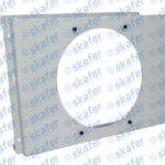 DEFLETOR UNIVERSAL PARA 1 ELETRO VENTILADOR DE 11 E CONDENSADOR AC114377 PARA MÁQUINAS EM GERAL DR100921