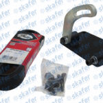 KIT SUPORTE COM CORREIA VOLKSWAGEN CAMINHÃO CUMMINS ELETRÔNICO 17320 19320 24320 25320 31320
