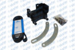 KIT SUPORTE COM CORREIA 8PK FORD F250 F350 CUMMINS SANDEN 8 ORELHAS