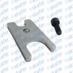 FIXADOR H UNIVERSAL 1 FURO PARA FIXAÇÃO VÁLVULA BLOCK ALUMÍNIO