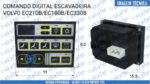 COMANDO DIGITAL VOLVO SDLG ESCAVADEIRA EC210B EC180B EC330B 14631179 14541344 - Imagem 4