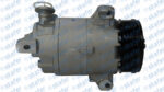 COMPRESSOR GM CHEVROLET S10 BLAZER 2.4 2.8 GASOLINA 2.8 DIESEL 2000 EM DIANTE CS20020 YN437190-0630RC ORIGINAL DELPHI - Imagem 4