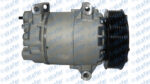COMPRESSOR RENAULT SCENIC II MEGANE II GRAND SCENIC 1.9 2.0  8200678499 CS20069 ORIGINAL DELPHI - Imagem 4
