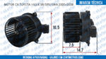 MOTOR CAIXA TOYOTA HILUX SR SRV SW4 2005 2006 2007 2008 871030K130 - Imagem 5