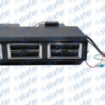 CAIXA EVAPORADORA UNIVERSAL 24V PEQUENA PRETA 3 DIFUSORES EU001A